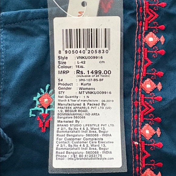 Indian kurta - Picture 7 of 10